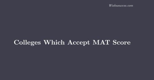 Top MAT Colleges