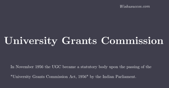 UGC - University Grants Commission (India)