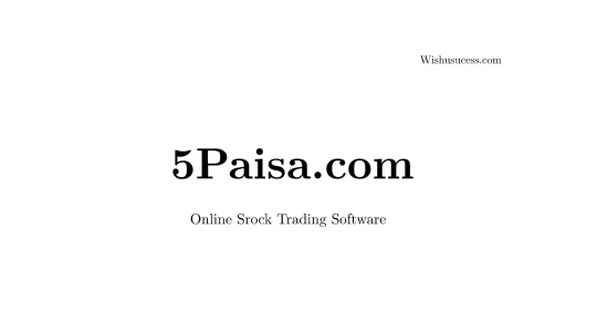 5Paisa.com Website Details