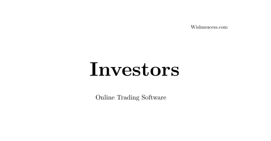 Investors - Trading Software