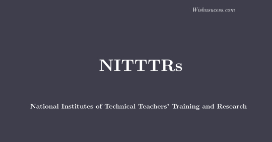List of NITTTRs in India