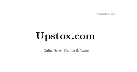 Upstox Online Trading App