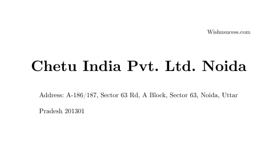 Chetu India Pvt. Ltd. 
