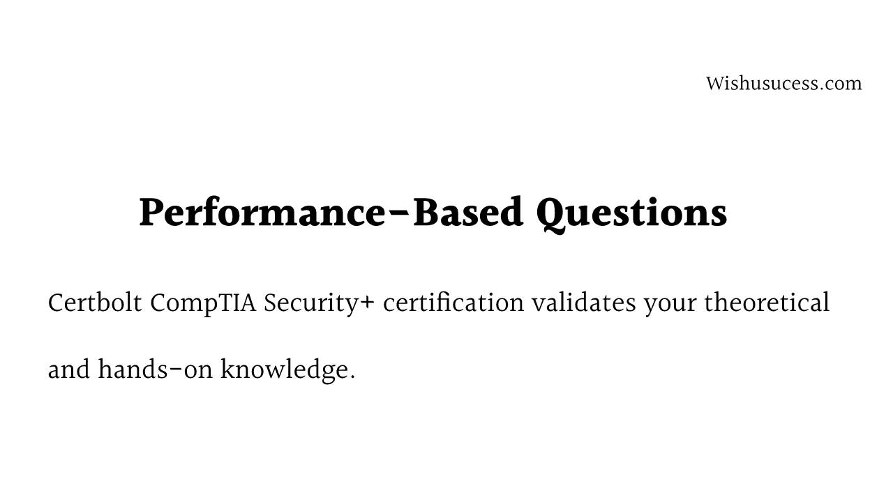 Certbolt CompTIA Security+ Certification