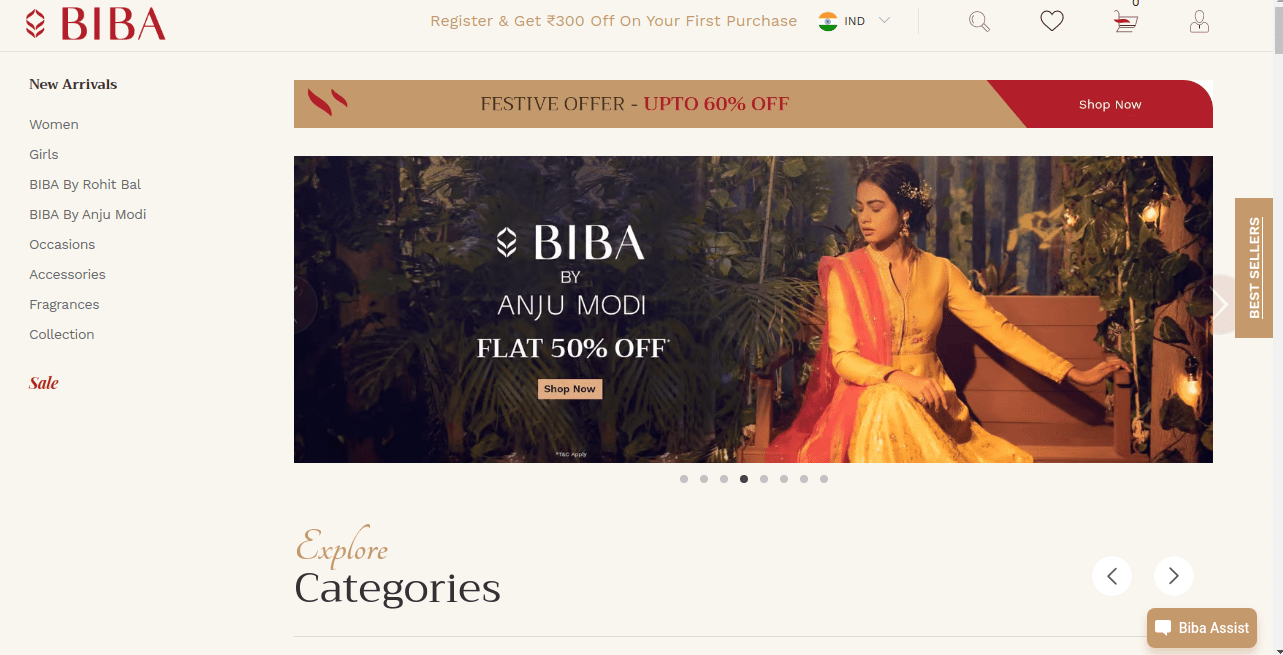 Biba Onlin Clothing Stores