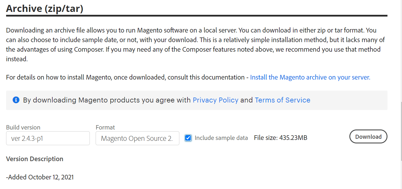 Download Magento 2.4