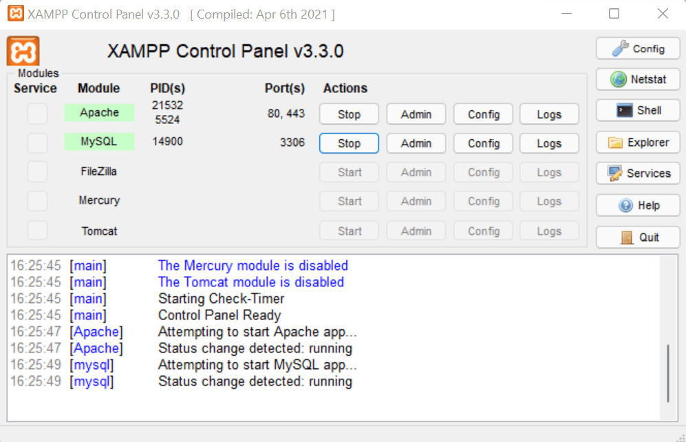 Xampp Server Instllation on Window for Magento 2.4.3 Installation