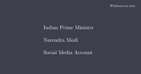 PM Narendra Modi’s Facebook and Twitter accounts Handel’s?